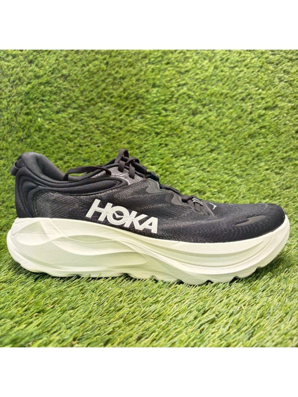 Hoka One One Gaviota 6 Womens Size 10.5 Black Athletic Running Shoes Sneakers